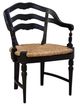 Furniture Classics Maverick Black/Brown Dining Arm Chair-0