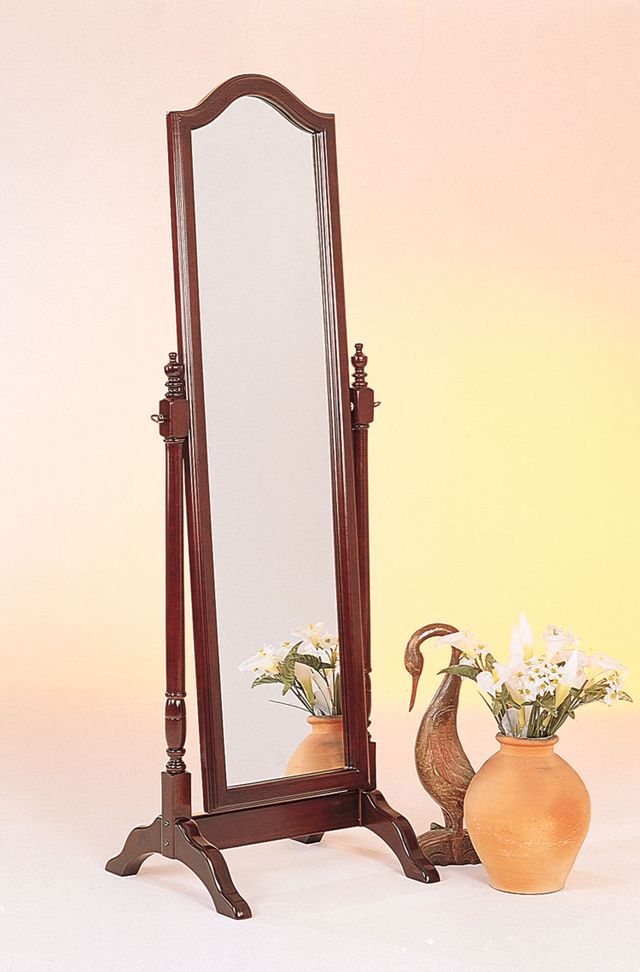 Coaster® Cabot Merlot Rectangular Mirror-1