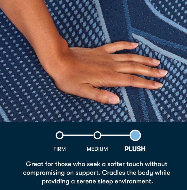 Serta® iSeries NXG™ 12.5" Memory Foam 2500 Plush Smooth Top King Mattress-4