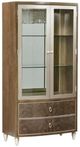 Michael Amini® Villa Cherie Hazelnut Display Cabinet-1