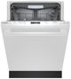 Bosch® 800 Series 24" White Top Control Built In Dishwasher-3