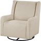 Coaster® Serra Sandy Beige Upholstered Manual Swivel Glider Recliner-2