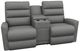 La-Z-Boy® Liam Granite Power Wall Reclining Loveseat with Console and Headrest-0