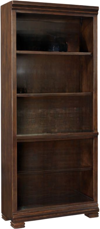aspenhome® Weston Brown Ale Open Bookcase-0