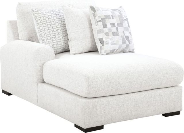 Signature Design by Ashley® Misty-Lakes 3-Piece Chalk U-Shape Sectional and Double Chaise-1