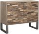YHD Dumadi Medium Brown 2-Door Cabinet-0