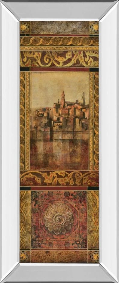 Classy Art New Enchantment l by Douglas Mirror Framed Wall Art-0