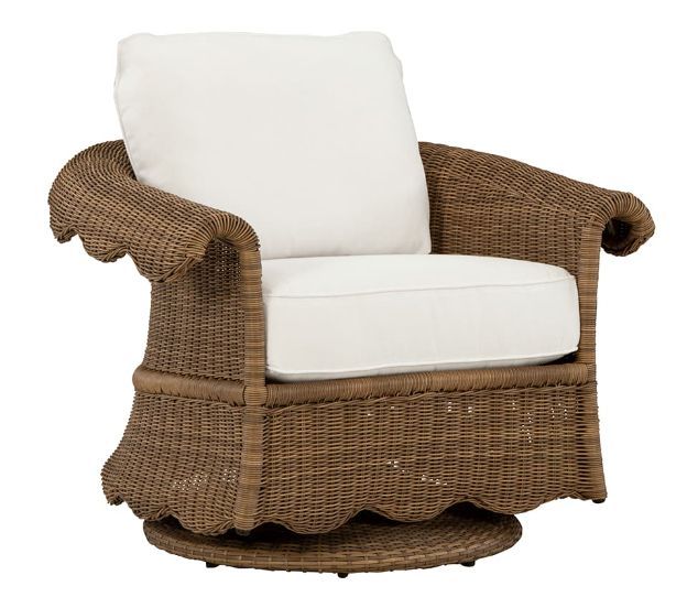 Lane Venture® Cleary Outdoor Wicker Swivel Glider Lounge Chair-0