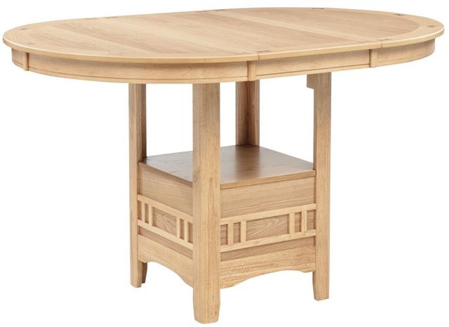 Coaster® Lavon Light Oak Counter Dining Table-0