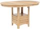 Coaster® Lavon Light Oak Counter Dining Table-0