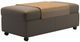 Stressless® by Ekornes® Customizable Double Ottoman with Table-0