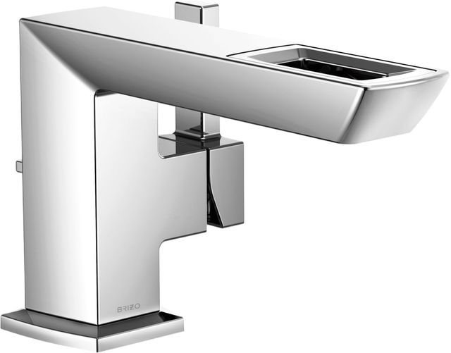 Brizo Vettis® Polished Chrome Single-Handle Lavatory Faucet With Open-Flow Spout-0
