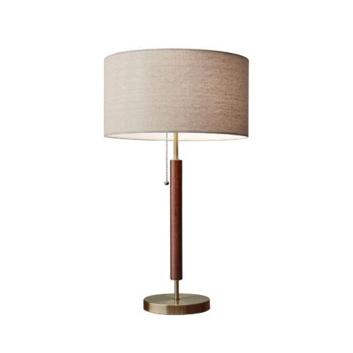 Adesso® Hamilton Walnut Table Lamp-0
