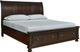 Millennium® by Ashley® Porter Rustic Brown King Sleigh Storage Bed-1