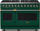 Viking® 5 Series 48" Ivy Pro Style Dual Fuel (LP) Range with Brushed Brass Trim-0