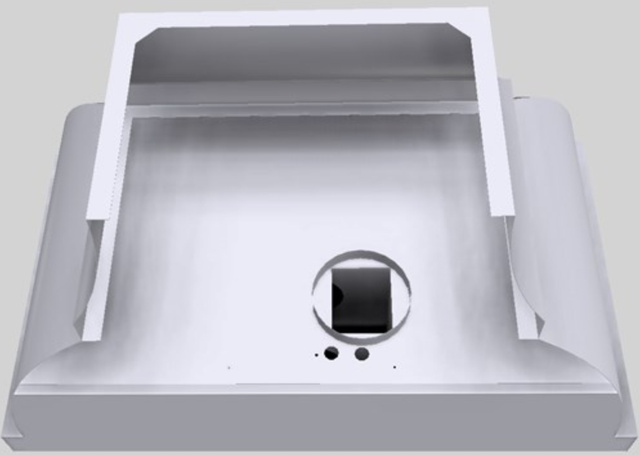 Vent-A-Hood® Designer Series 42" White Wall Mounted Range Hood-2