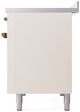 Ilve® Nostalgie II Series 48" Antique White Pro Style Induction Range-4
