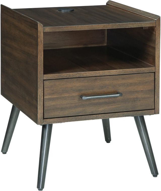 Signature Design by Ashley® Calmoni Brown End Table-0