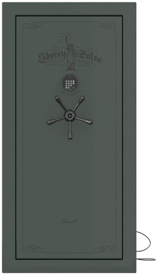 Liberty Safe Lincoln Forest Mist Gloss 25 Electronic Gun Safe-2