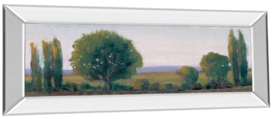 Classy Living Tim Otoole Panoramic Treeline I Mirror Framed Wall Art-3