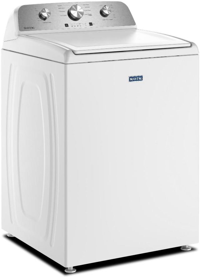 Maytag® 4.6 Cu. Ft. White Agitator Top Load Washer-3