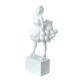 A & B Home White Stone Lady-1