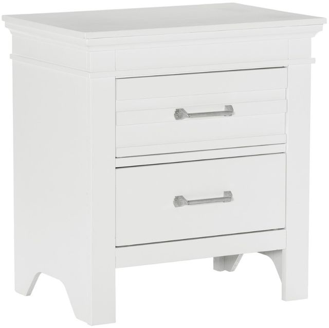 Homelegance® Blaire Farm White Nightstand-0