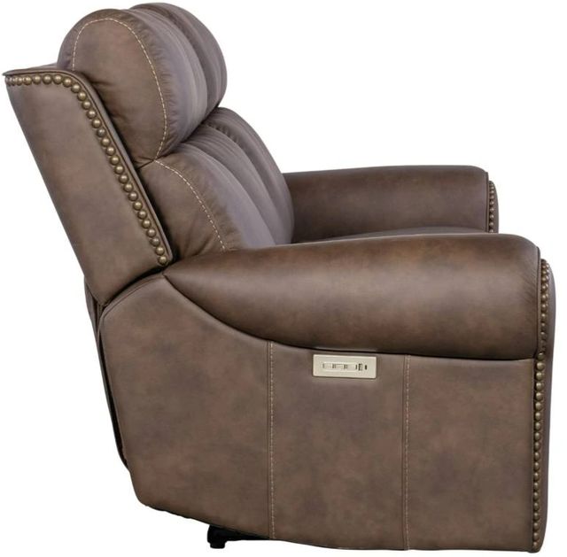 Hooker® Furniture SS Duncan Kalahari Bark Power Reclining Sofa with Power Headrest and Lumbar-3