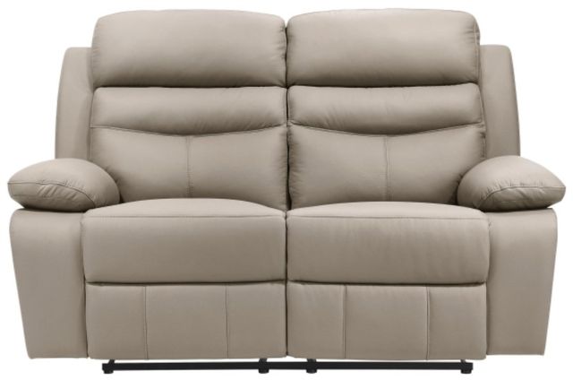 Homelegance® Hancock Latte Double Manual Reclining Loveseat-2
