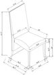 Global Furniture USA D12 2-Piece Black Dining Chair Set-2
