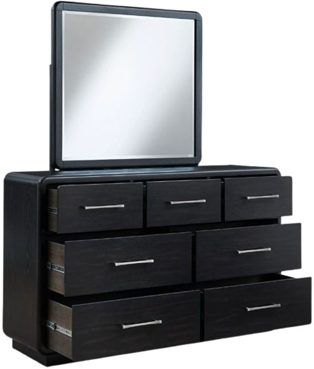 Signature Design by Ashley® Rowanbeck Black Dresser and Mirror-1