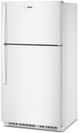 Whirlpool® 33" 21.3 Cu. Ft. White Top Freezer Refrigerator with Total Coverage Cooling-3