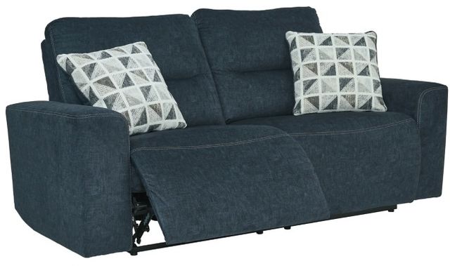 Signature Design by Ashley® Paulestein Denim Power Reclining Sofa-2