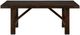 Jofran Inc. Kona Grove Brown Trestle Dining Table-2