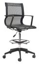 Zuo Modern Stacy Drafter Black Mesh Office Chair-0