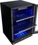 Silhouette® Prague 5.6 Cu. Ft. Black Stainless Steel Beverage Center-4