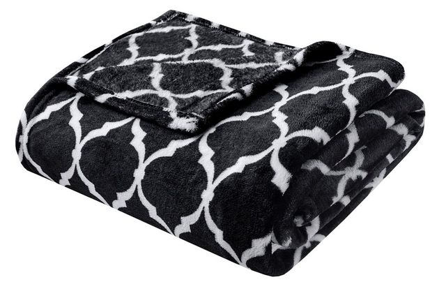 Olliix by Madison Park Ogee 1 Brown Oversized Throw-0