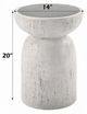 ACME Furniture Dylana Natural Gray Accent Table-2