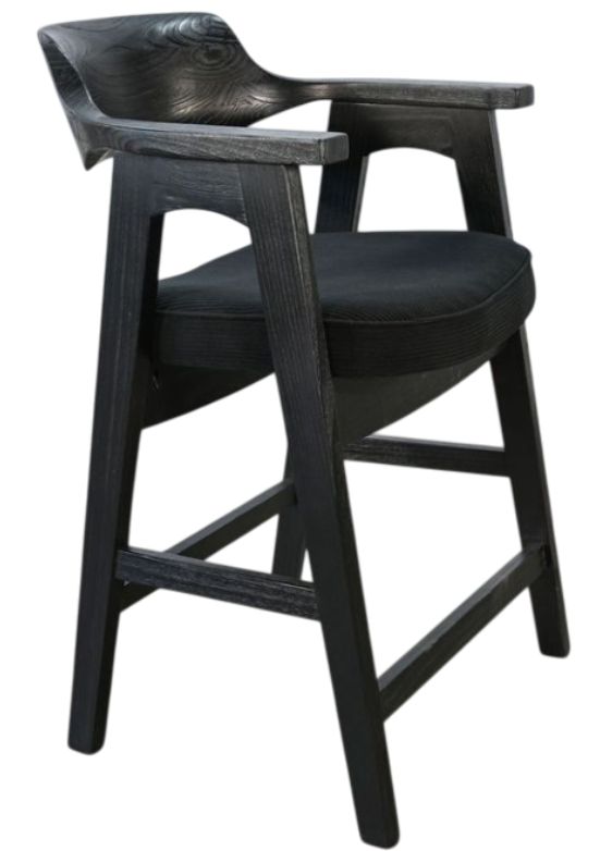Sunny Designs™ Wren Umbra Counter Stool with Arms-3