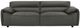 Coaster® Buxton Graphite Upholstered Sofa-1