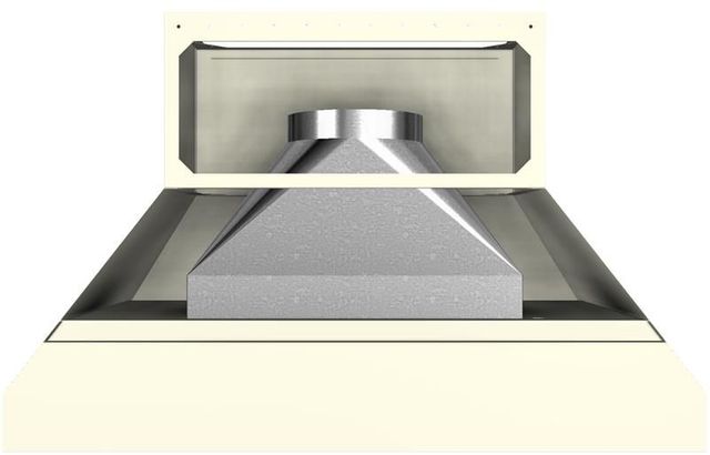 Vent-A-Hood® 48" Biscuit Euro-Style Wall Mount Range Hood-2