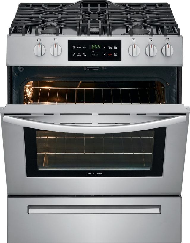 Frigidaire® 30" Stainless Steel Freestanding Gas Range-2