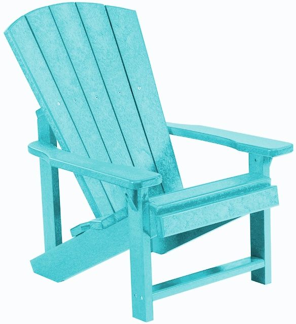 C.R. Plastic Generation Line Turquoise Kids Adirondack-0