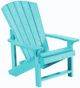 C.R. Plastic Generation Line Turquoise Kids Adirondack-0