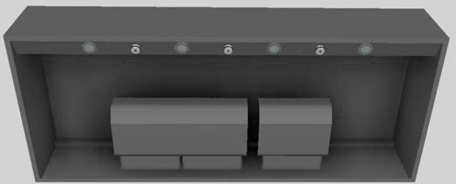 Vent-A-Hood® 60" Gunsmoke Wall Mounted Range Hood-3