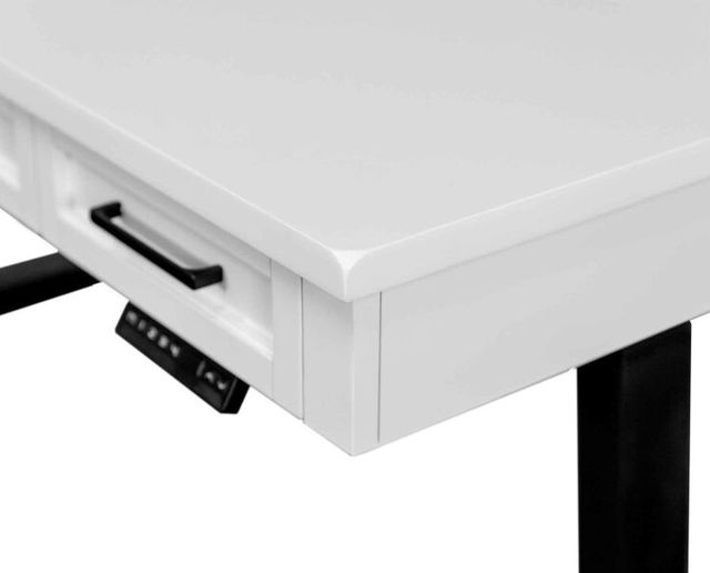 Martin Furniture Abby White Electric Sit/Stand Desk-2