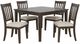 Jofran Inc. Brentwood 5-Piece Arbor Oak Dining Set-0