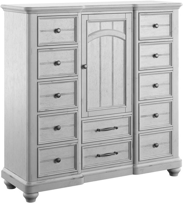 Emerald Home New Haven Oyster Shell Master Chest
