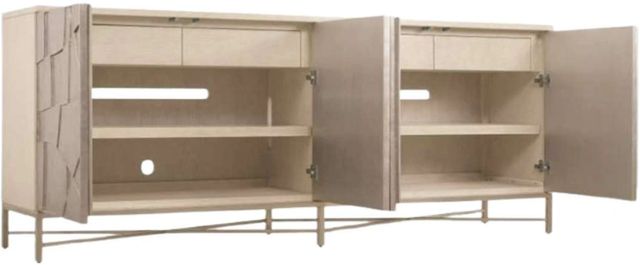 Hooker® Furniture Westwood Limestone 4-Door Credenza-2