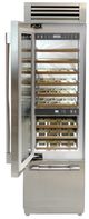 Fulgor Milano Sofia 700 Series 24" Stainless Steel Built-In Wine Cooler-1